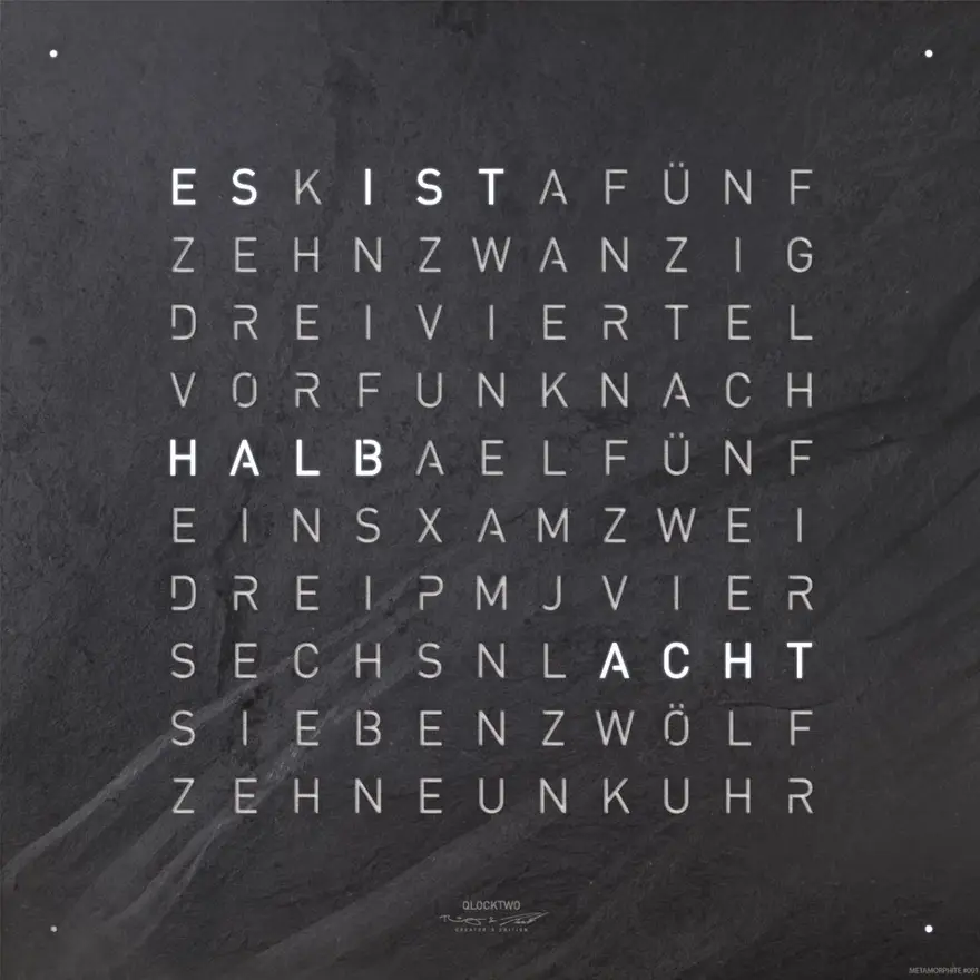 EARTH 45 METAMORPHITE, slate rock, German language, handcrafted