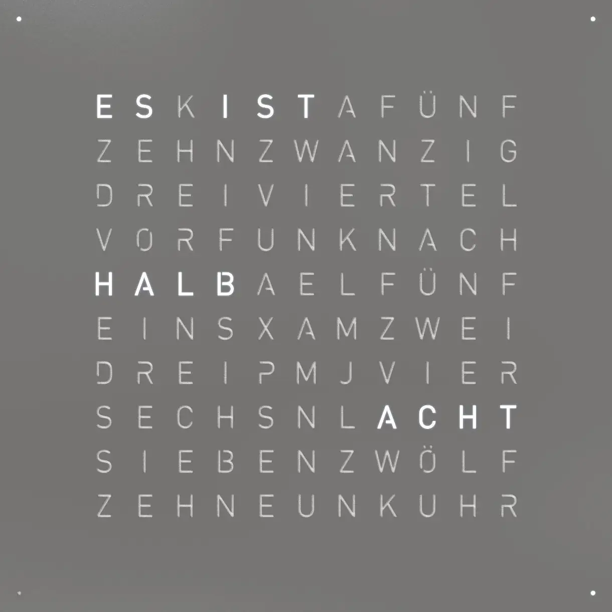 EARTH 45 GREY PEPPER MONOCHROME EDITION, Deutsch