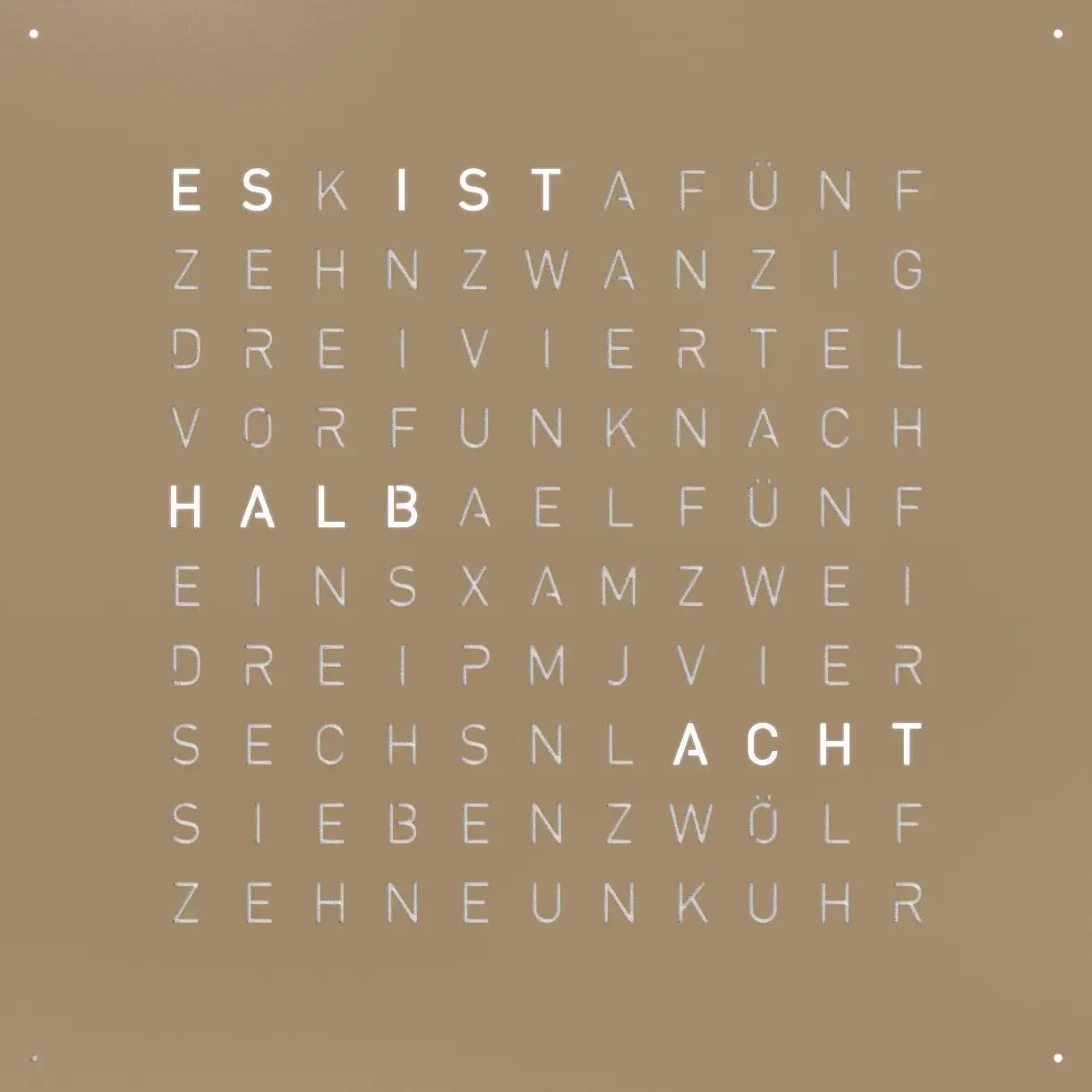 EARTH 45 HAZELNUT MONOCHROME EDITION, Deutsch