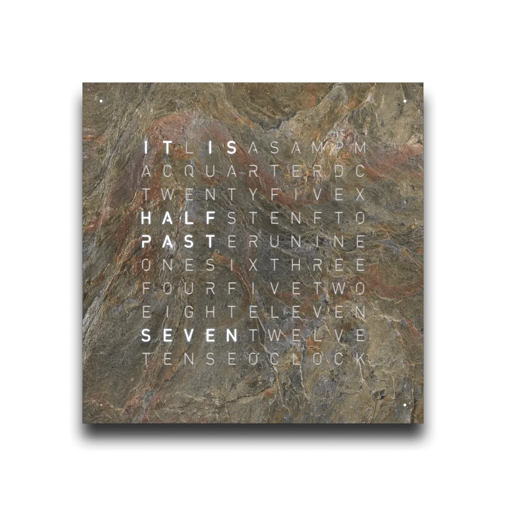 QLOCKTWO EARTH 90 CREATOR'S EDITION GLINTSCAPE