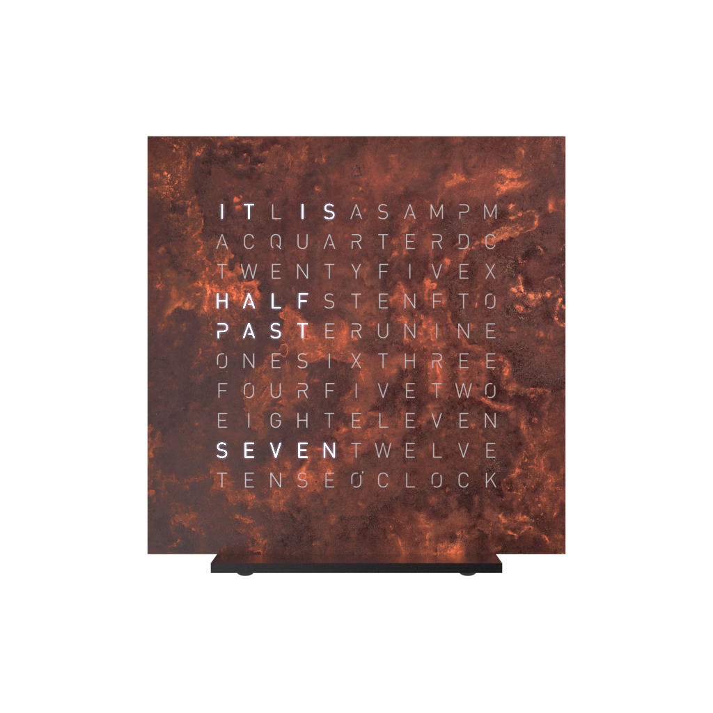 QLOCKTWO EARTH 13.5 CREATOR'S EDITION RUST