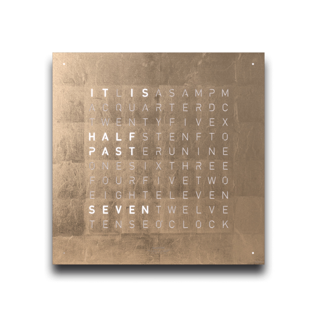 QLOCKTWO EARTH 45 MOONGOLD
