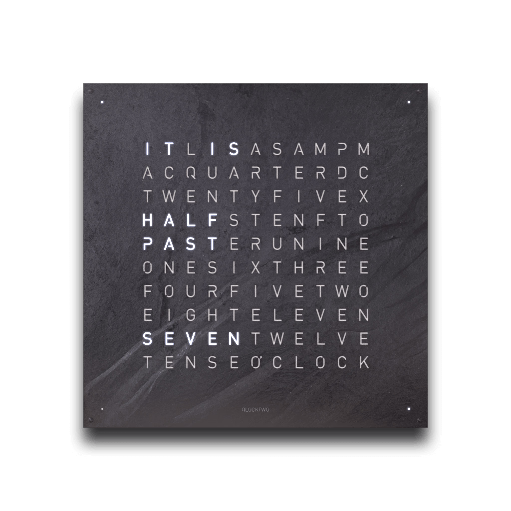 QLOCKTWO EARTH 90 CREATOR'S EDITION METAMORPHITE